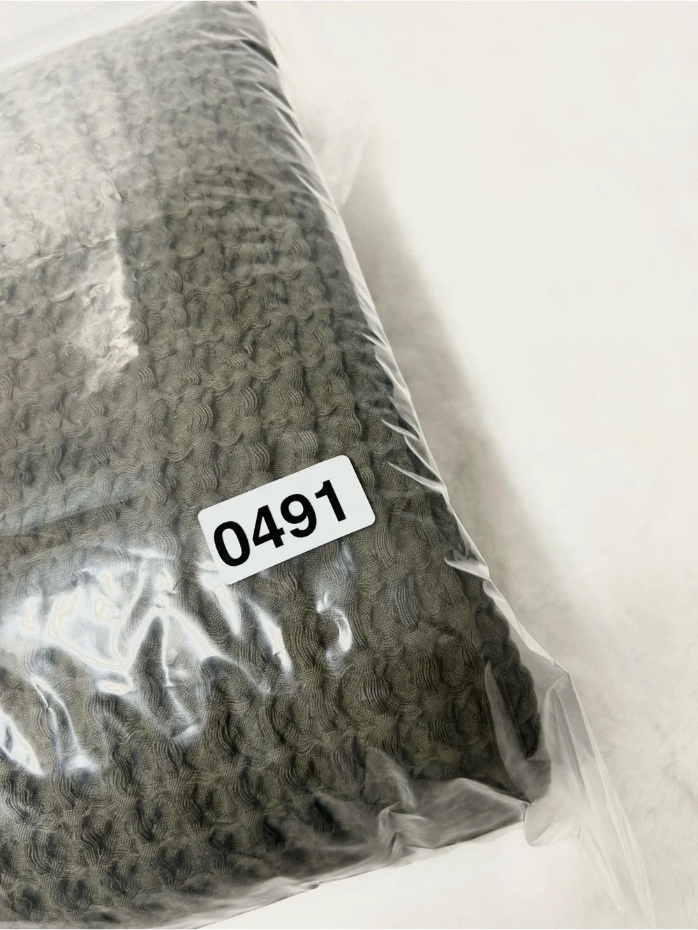 West Elm, waffle shower curtain, dark olives